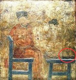 古代人吃瓜图片,穿越千年的消暑风情